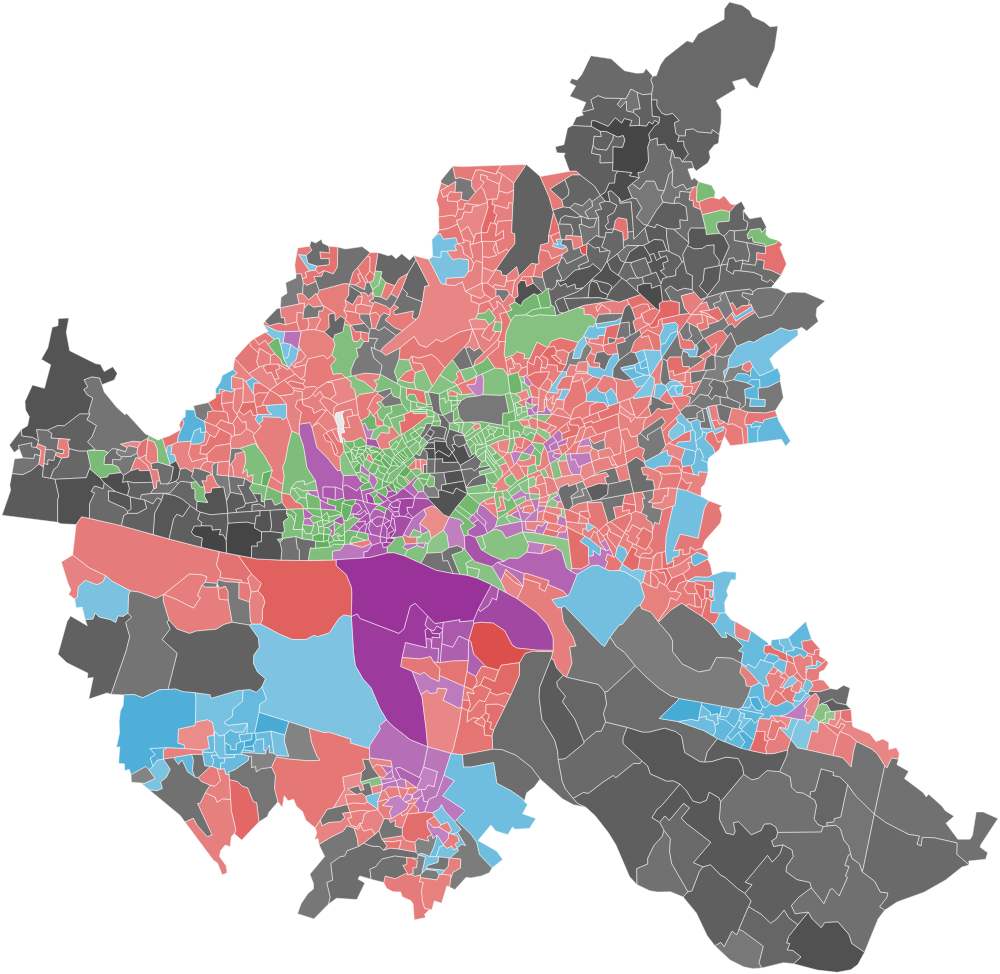 Karte Hamburg