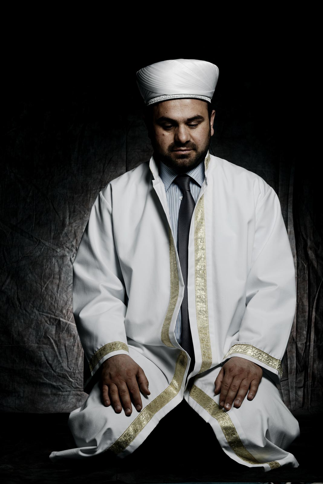 Müfit Sevinç, 40, Imam an der Sehitlik-Moschee am Columbiadamm